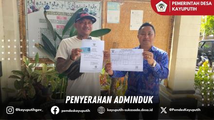 PENYERAHAN ADMINDUK 